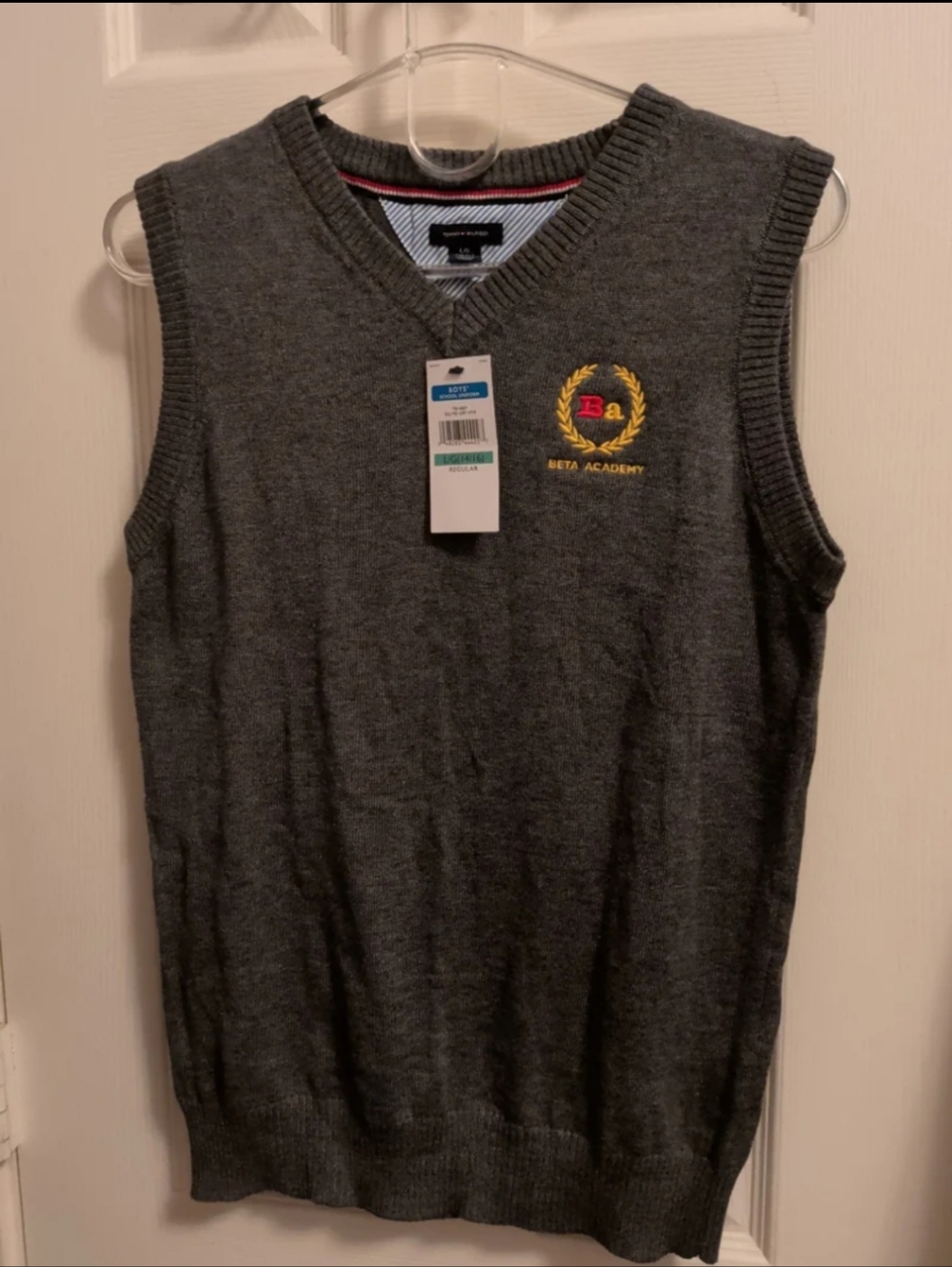 Tommy Hilfiger Boys Uniform Sweater Vest